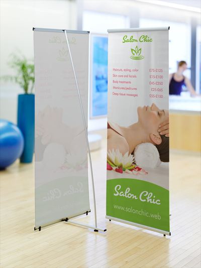 retractable pop up banner